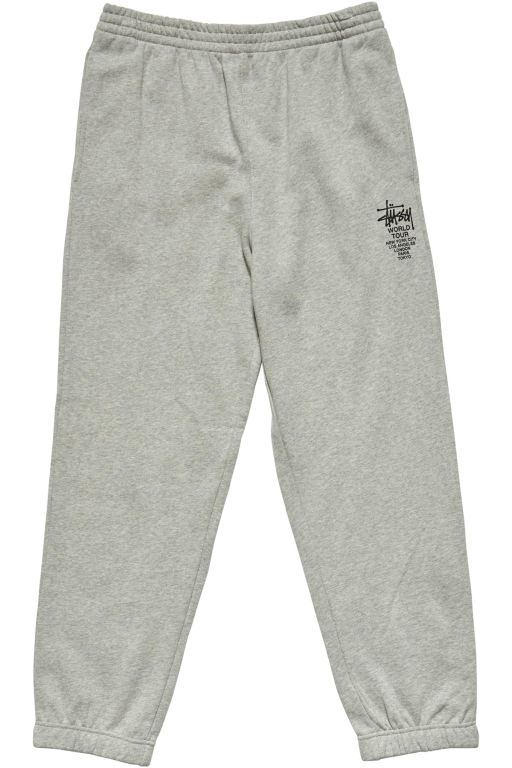 Stussy Mens World Tour Track Pants White - NAPFV6024